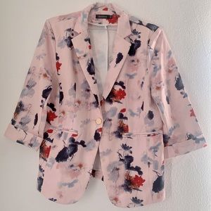 Beninos Pink Floral Blazer